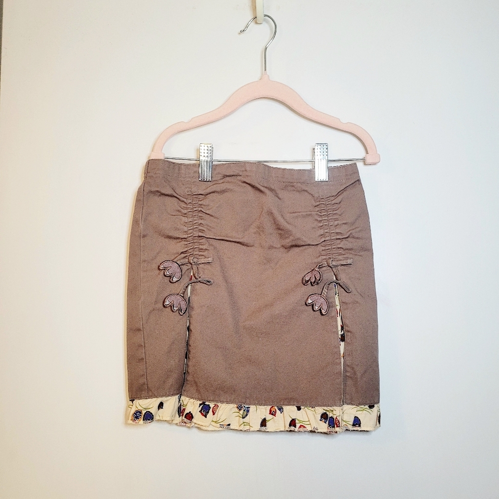 Toffee Apple Chocolate Mini Skirt